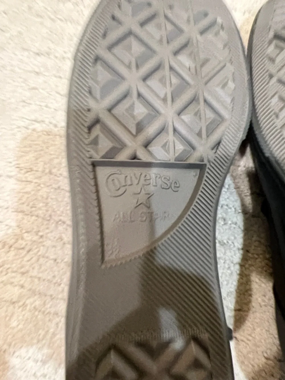 Converse Men's Dark Gray Low-Top Sneakers - Picture 5 of 5